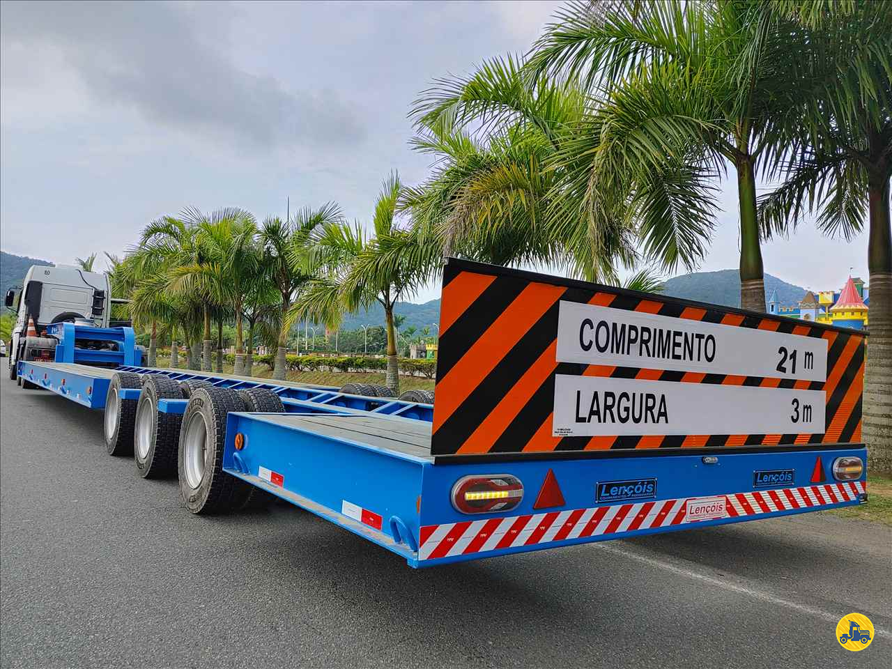 CARRETA SEMI-REBOQUE LAGARTIXA Selva Equipamentos Rodoviários PENHA SANTA CATARINA SC